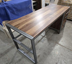 72″ Walnut Executive Desk — product photo 4