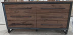 60″ Walnut Six-Drawer Dresser — product photo 11