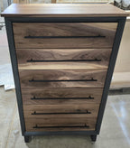 30″ Walnut Six-Drawer Chest – 18″ Deep — product photo 7