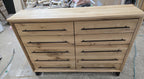 60″ White Oak Ten-Drawer Dresser – 18″ Deep — product photo 9