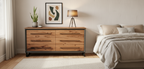 60″ Walnut Six-Drawer Dresser — product photo 2